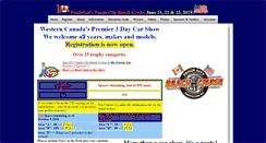 Desktop Screenshot of peachcitybeachcruise.com